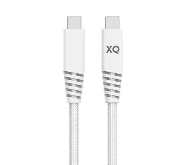 Фото - Кабель Xqisit USB-C do USB-C 3,1 2m Biały 