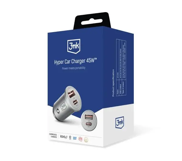 3mk Hyper Car Charger 45W
