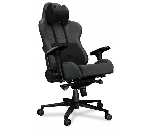 Yumisu 2050 Tkanina Biurowy do 150kg Tkanina Szaro-czarny - Kup na Raty - RRSO 0%