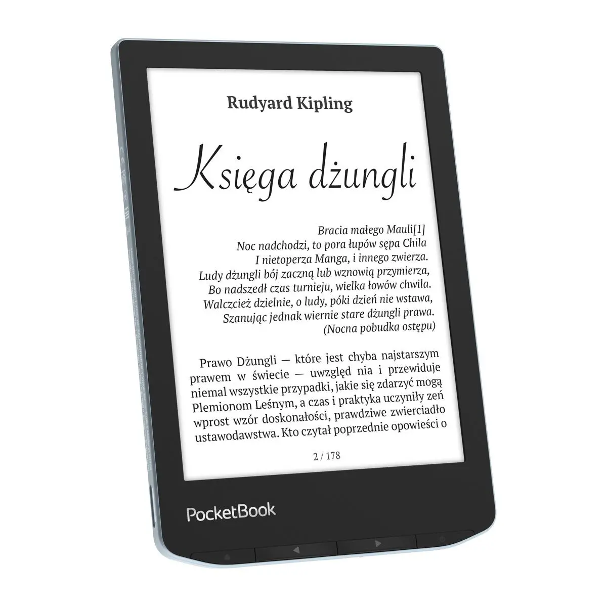 фото Електронна книга з підсвічуванням Pocketbook Verse Blue 1