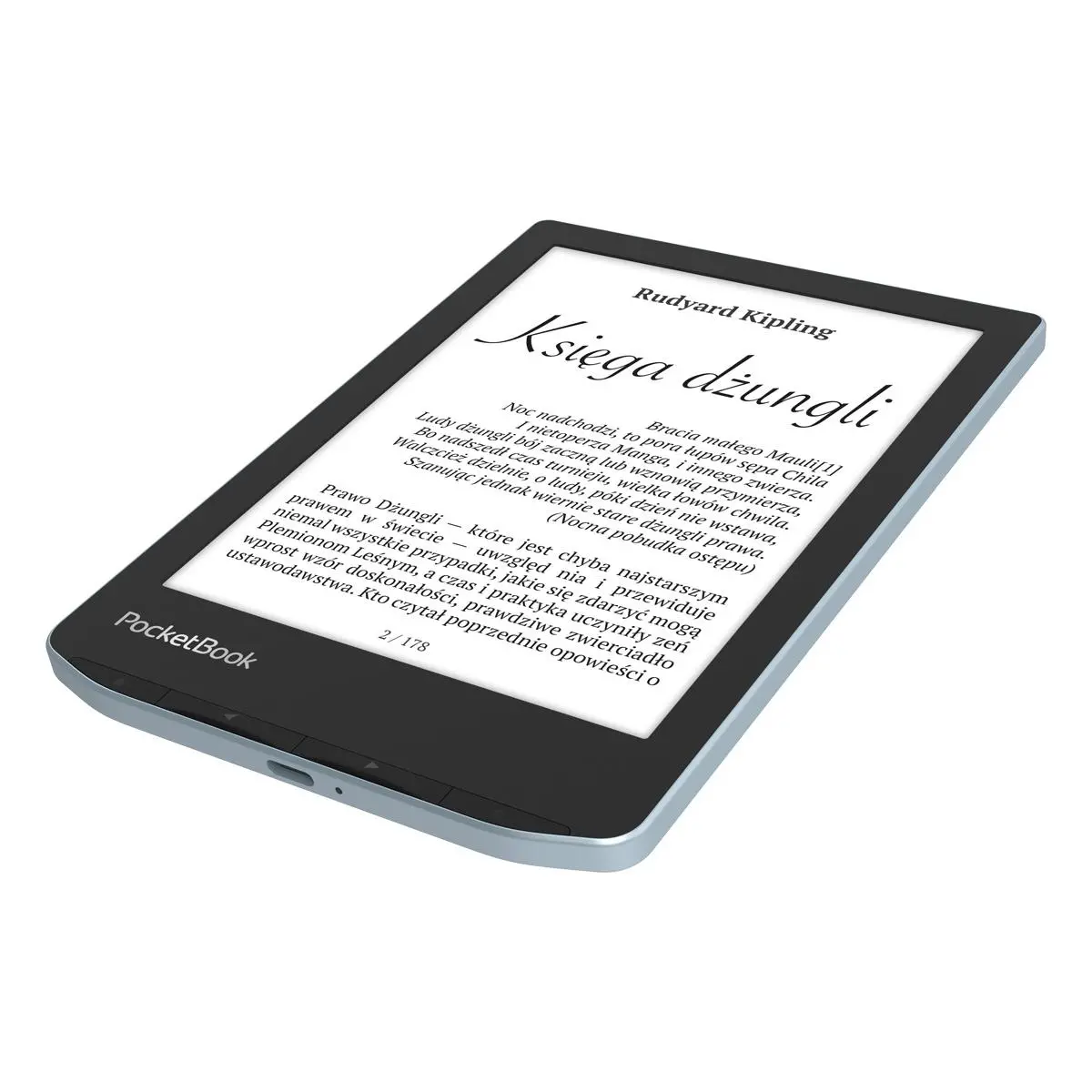 фото Електронна книга з підсвічуванням Pocketbook Verse Blue 3
