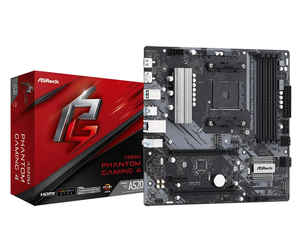 Płyta główna ASrock A520M Phantom Gaming 4