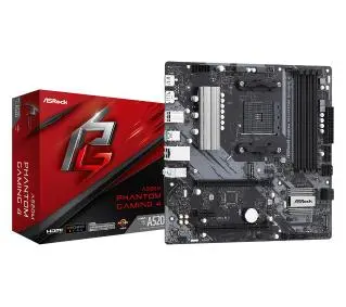 ASrock A520M Phantom Gaming 4 - Kup na Raty - RRSO 0%