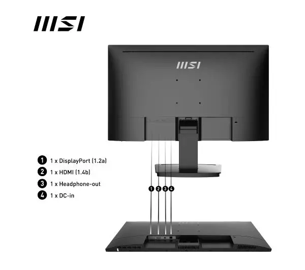 MSI PRO MP243X 23,8" Full HD IPS 100Hz 1ms - Kup na Raty - RRSO 0%