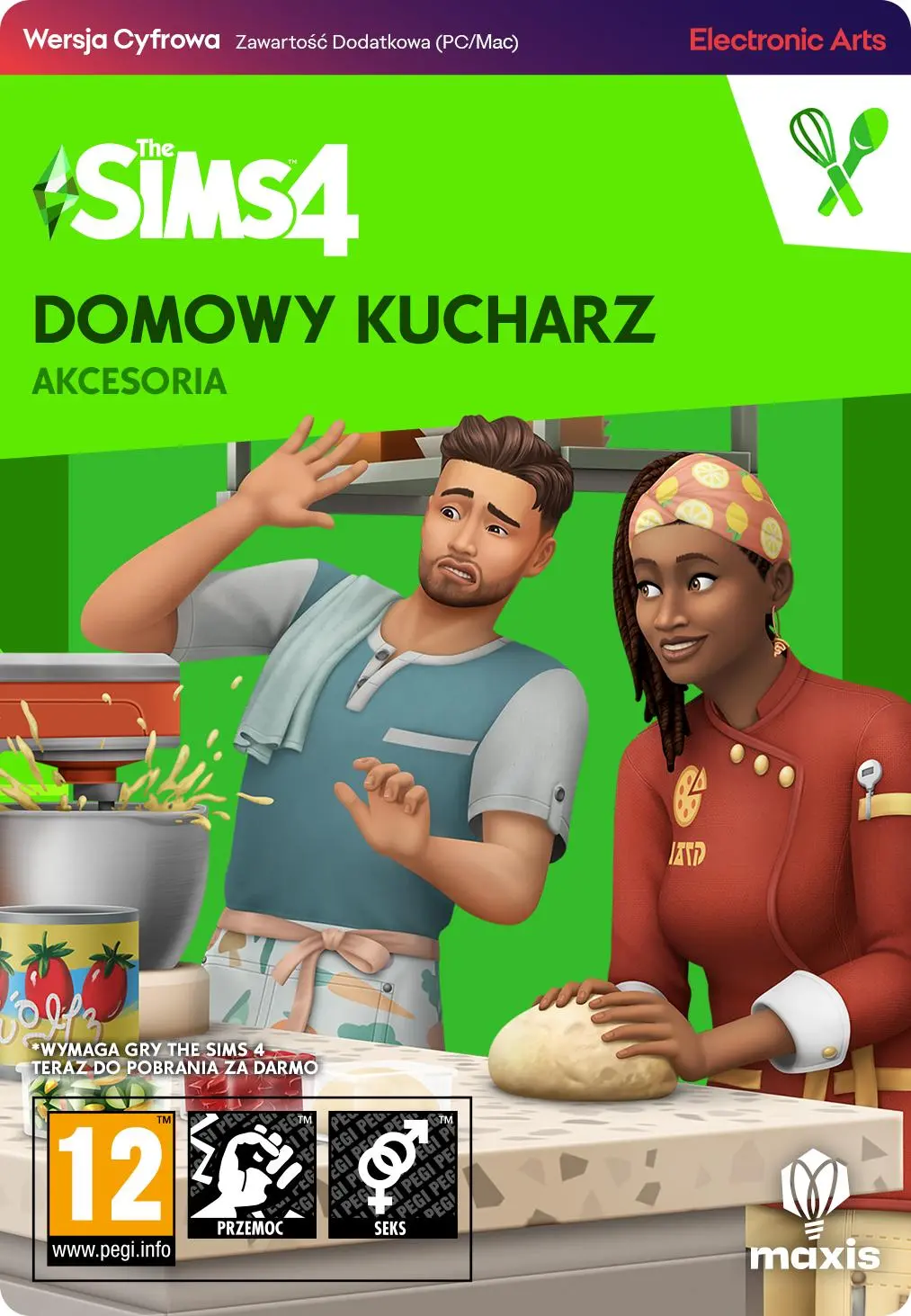 The Sims 4 Domowy Kucharz Akcesoria [kod aktywacyjny] PC