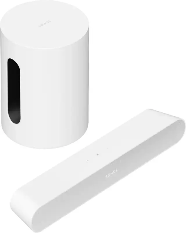 Soundbar Sonos Ray Sub Mini Wi-Fi AirPlay Biały