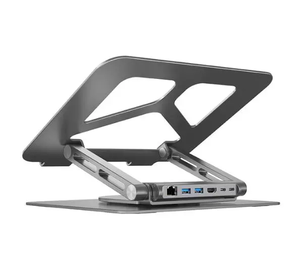 Unitek D1109A USB-C HDMI 4K PD 100W z odłączanym HUB'em Szary - Kup na Raty - RRSO 0%