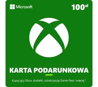 Karta podarunkowa Xbox 100 zł [bon agencyjny] Obecnie dostępne tylko w sklepach stacjonarnych RTV EURO AGDDostęp po opłaceniu zakupu