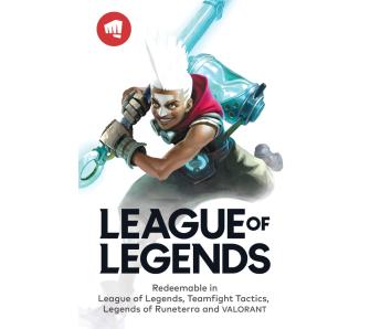 Doładowanie League of Legends 80zł Obecnie dostępne tylko w sklepach stacjonarnych RTV EURO AGD