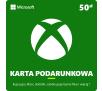Karta podarunkowa Xbox 50 zł [kod aktywacyjny] Obecnie dostępne tylko w sklepach stacjonarnych RTV EURO AGD