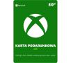Karta podarunkowa Xbox 50 zł [kod aktywacyjny] Obecnie dostępne tylko w sklepach stacjonarnych RTV EURO AGD
