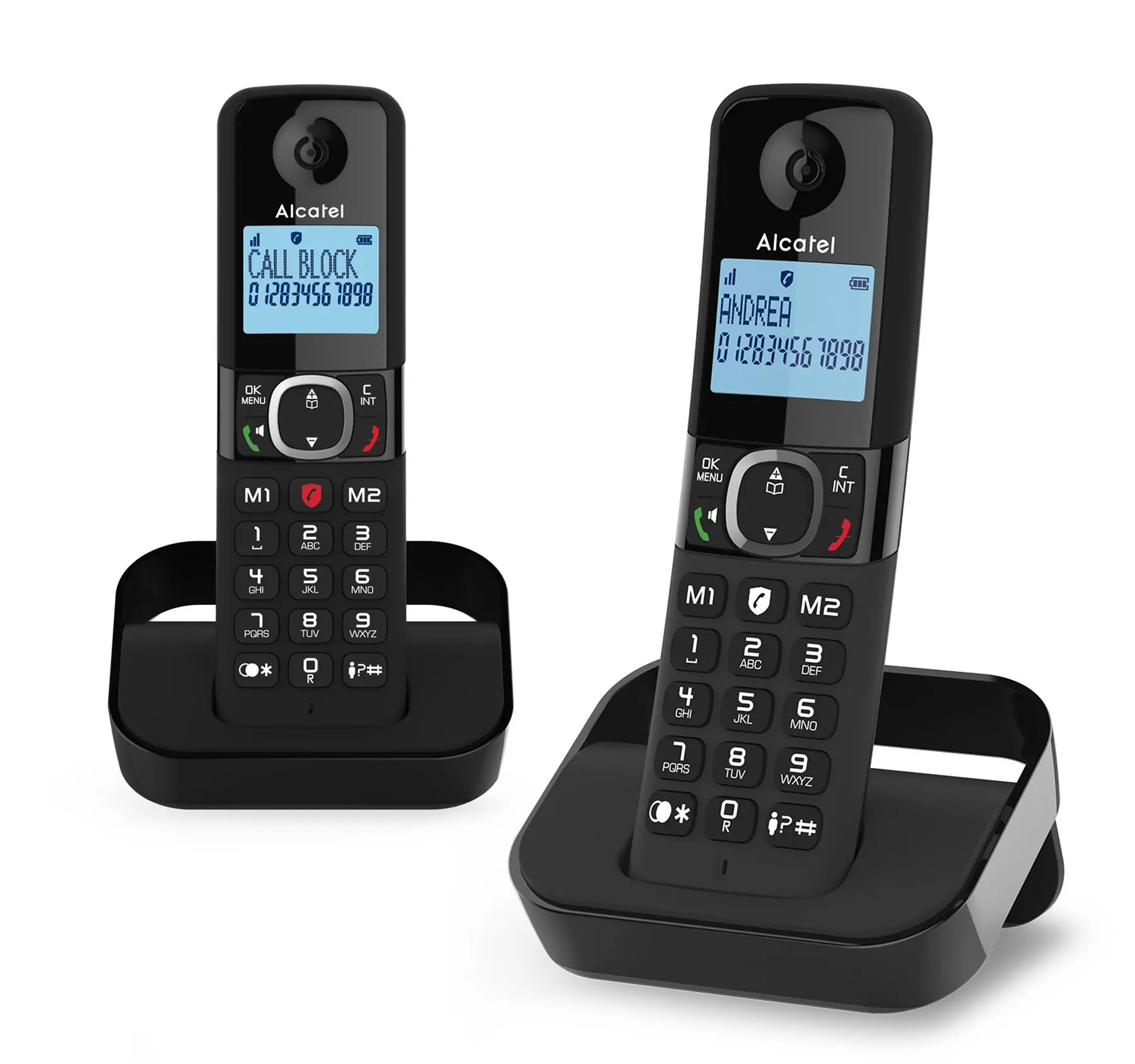 Telefon ALCATEL F860 Duo Czarny