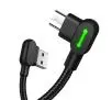 Kabel Mcdodo USB do microUSB CA-5770 LED 0,5m Czarny