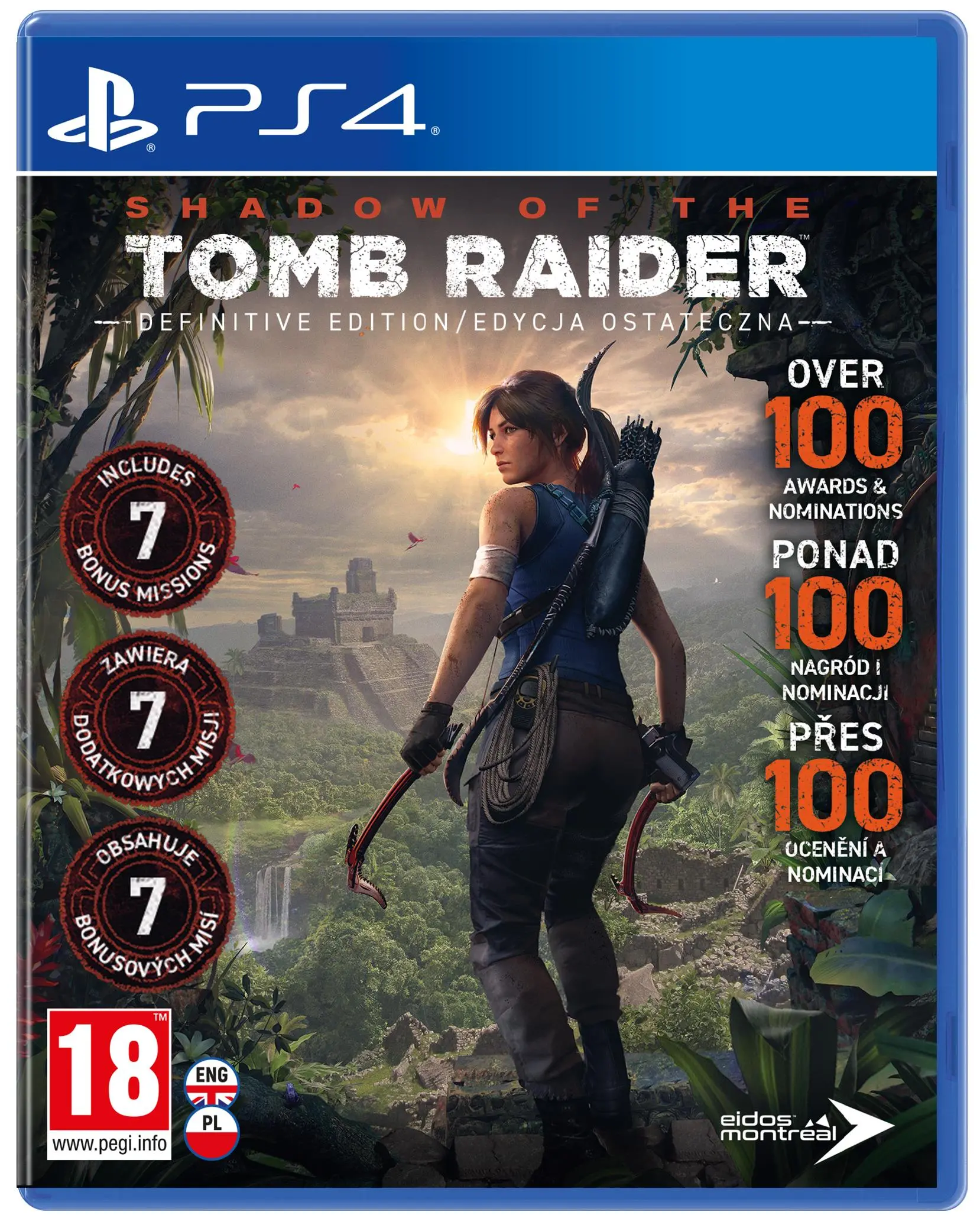 Shadow of the Tomb Raider Edycja Definitywna Gra na PS4 (Kompatybilna z PS5)