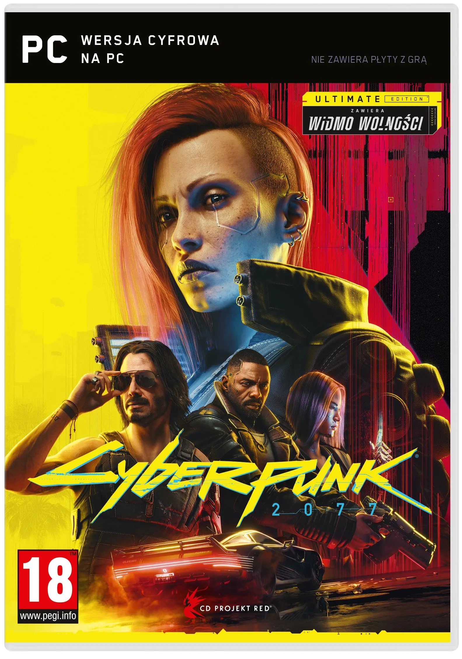 Cyberpunk 2077 Edycja Ultimate Gra na PC