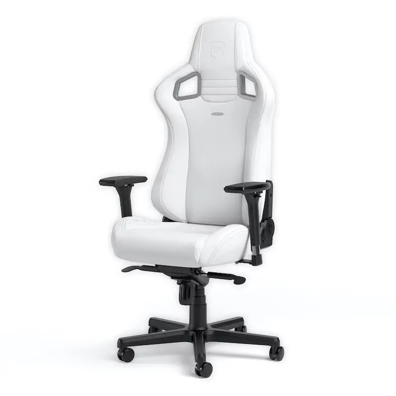 Fotel Noblechairs EPIC White Edition Gamingowy do 120kg Skóra ECO Biały