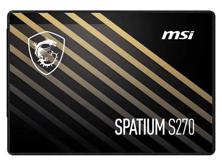 Dysk SSD MSI Spatium S270 960GB 2,5"