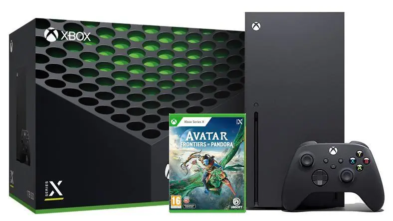 Konsola Xbox Series X 1TB z napędem + Avatar Frontiers of Pandora