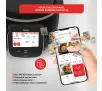 Frytkownica beztłuszczowa Tefal Cook4me Touch Wi-Fi CY9128 + pokrywa do zapiekania EY1508 1600W 6l Aplikacja mobilna