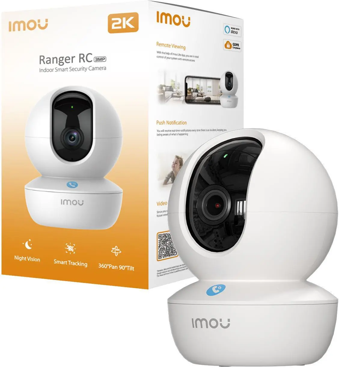 фото IP-камера видеонаблюдения Imou Ranger RC (IPC-GK2CP-3C0WR) 1