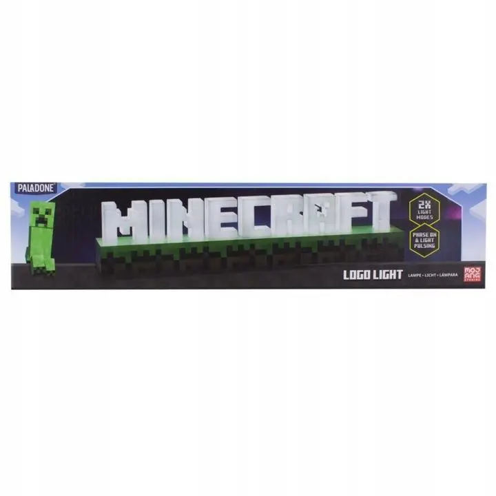 Lampka Paladone Minecraft Logo