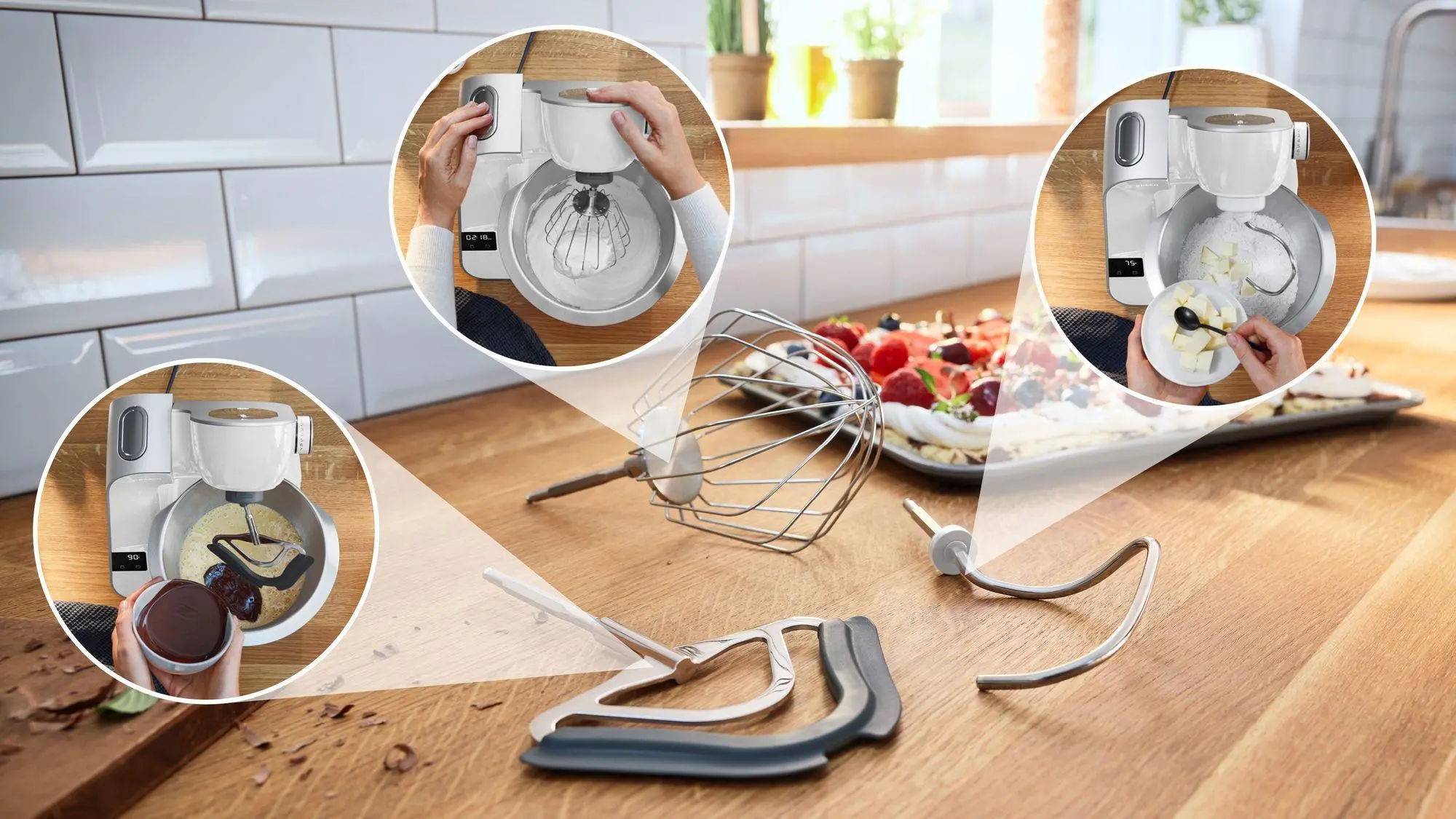 Robot planetarny Bosch MUM5X220 1000W Blender kielichowy Rozdrabniacz