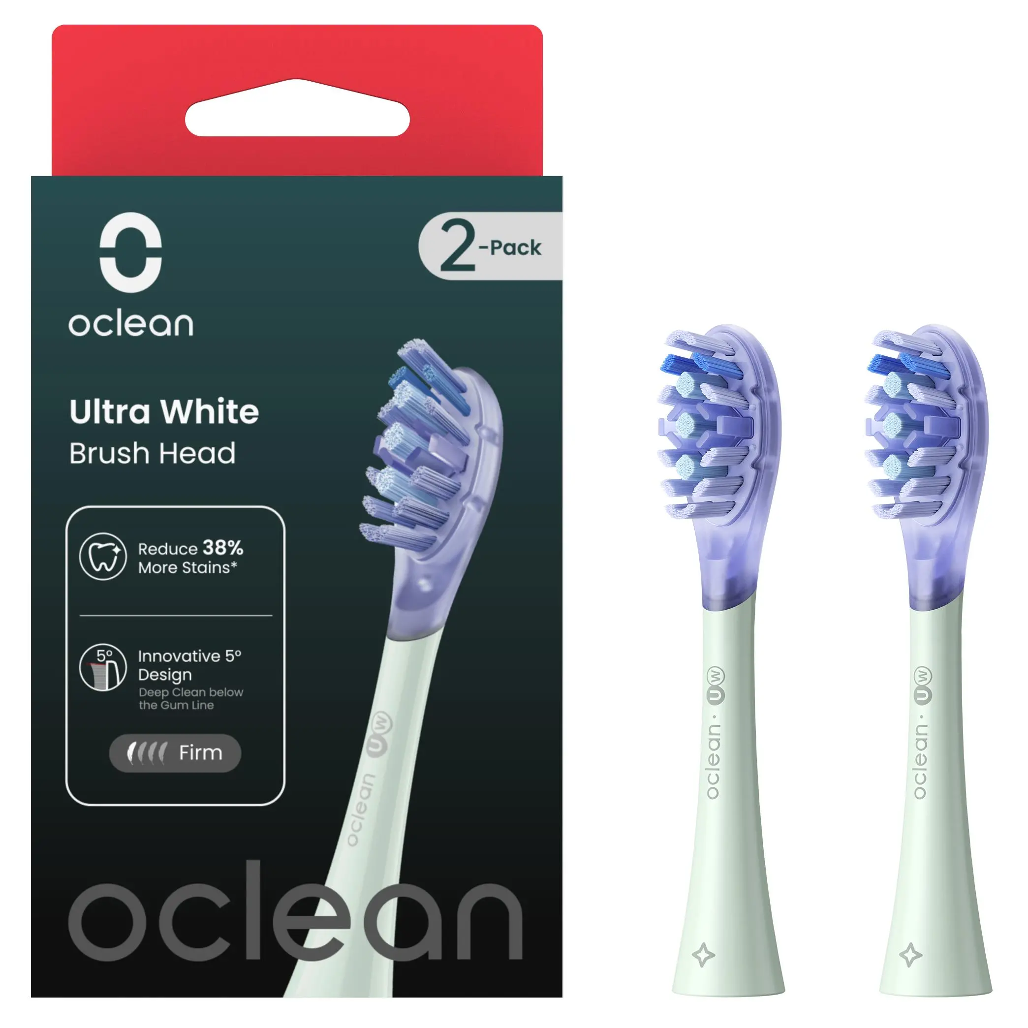 Końcówka do szczoteczki Oclean Ultra White UW02 2szt.