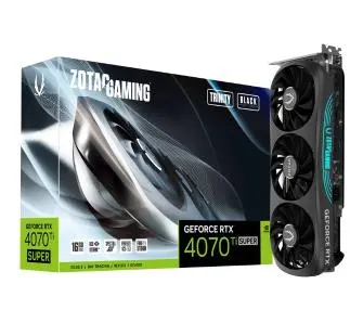 Karta graficzna Zotac GeForce RTX 4070 Ti Super Trinity Black Edition 16GB GDDR6X 256bit DLSS 3