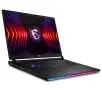 Laptop gamingowy MSI Raider GE78 HX 14VIG-625PL 17" 240Hz i9-14900HX 32GB RAM 2TB Dysk SSD RTX4090 DLSS3 Win11 Czarny