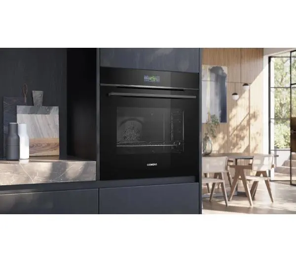 Siemens iQ700 HB774G1B1 Termoobieg AirFry Zdalne sterowanie Czarny - Kup na Raty - RRSO 0%