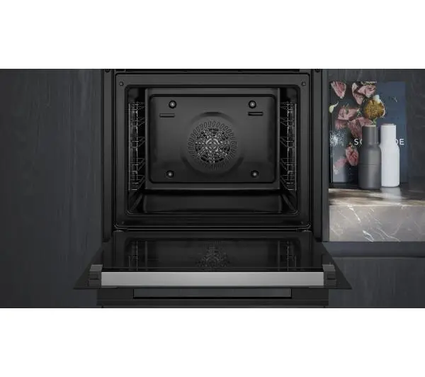Siemens iQ700 HB774G1B1 Termoobieg AirFry Zdalne sterowanie Czarny - Kup na Raty - RRSO 0%