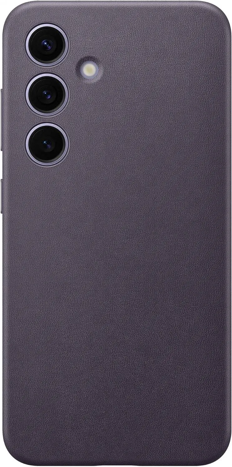 Etui Samsung Vegan Leather Case do Galaxy S24 Fioletowy