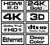 Kabel HDMI Savio CL-96 3m Czarny