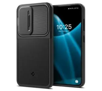 Etui Spigen Optik Armor ACS07363 do Galaxy S24 Czarny