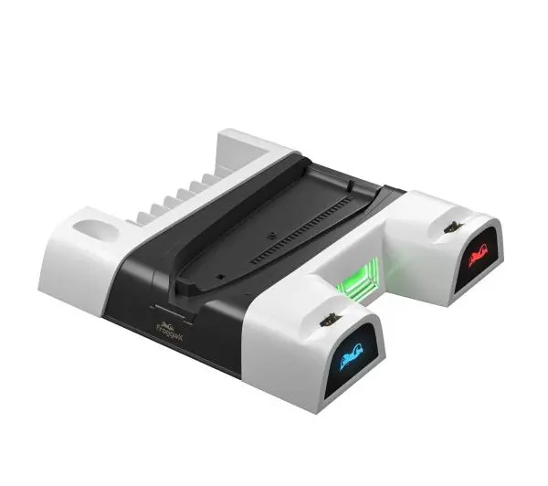 FroggieX FX-P5-C4-W chłodząca i ładująca do PS5 Slim