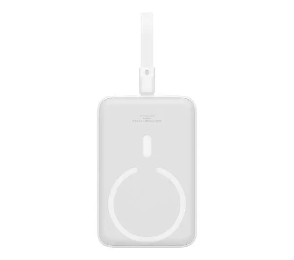 Baseus P10022109223-00 Magnetic Mini 10000mAh 20W MagSafe z kablem Lightning Biały