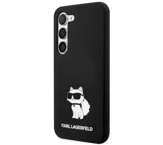 Etui Karl Lagerfeld Silicone Choupette do Samsung Galaxy S24+ Czarny