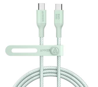 Kabel Anker 544 Bio-Nylon USB-C do USB-C 140W 1,8m Zielony