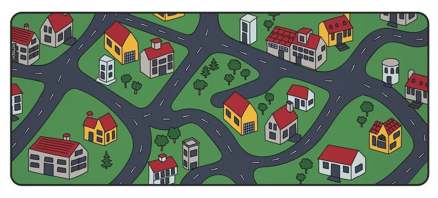 Podkładka Krux Space City XXL Zielony