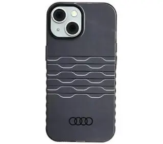 AUDI IML MagSafe Case AU-IMLMIP15-A6/D3-BK do iPhone 15 Czarny
