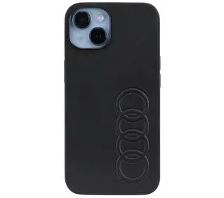 AUDI Synthetic Leather AU-TPUPCIP14-TT/D1-BK do iPhone 14 Czarny
