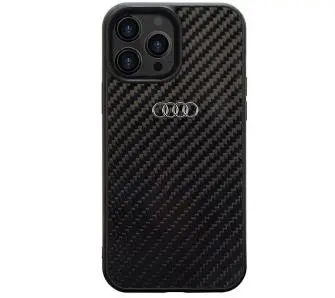 Etui AUDI Carbon fiber AU-TPUPCIP14P-R8/D2-BK do iPhone 14 Pro Czarny