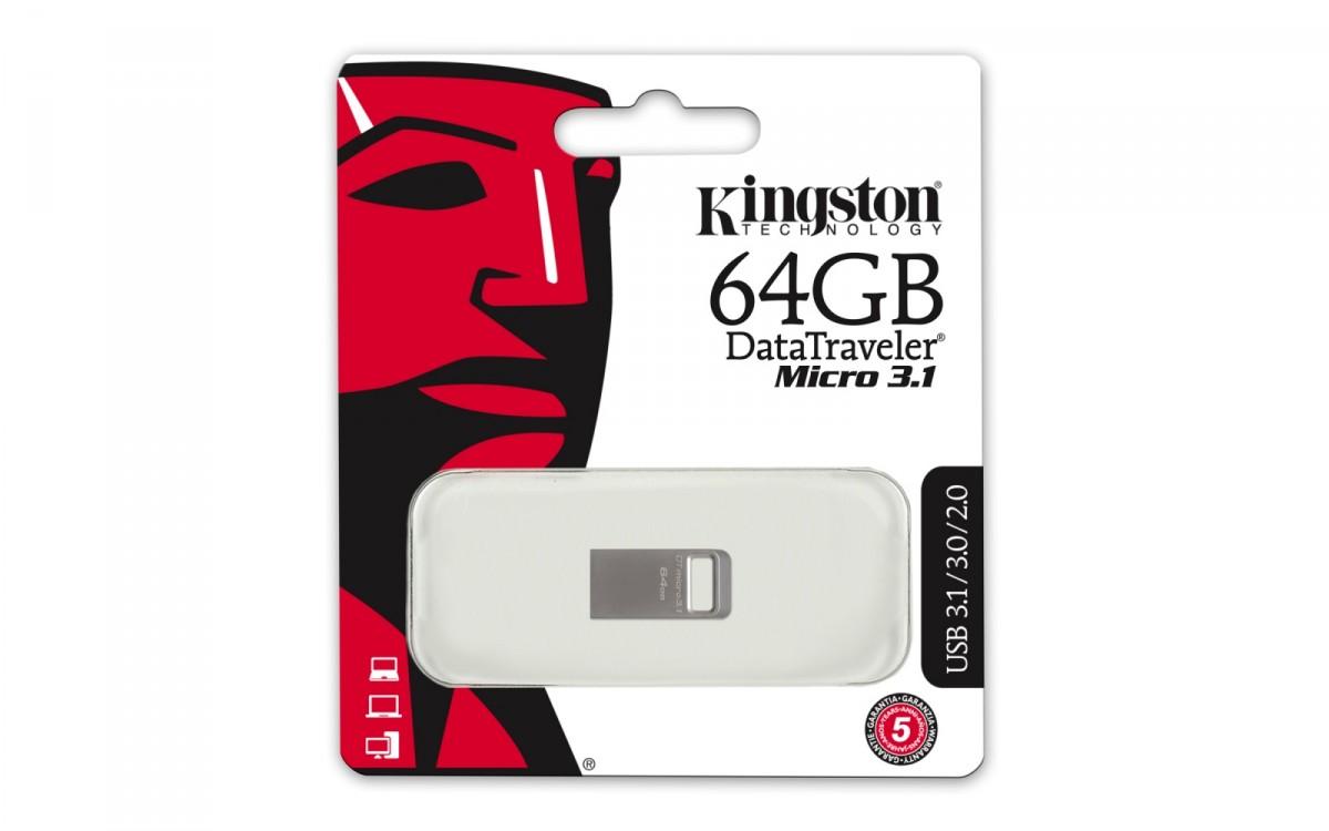PenDrive Kingston Data Traveler Micro 3.0 64GB USB 3.1 Gen1