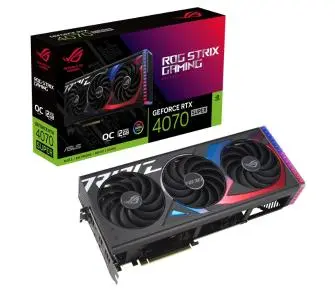 Karta graficzna ASUS ROG Strix GeForce RTX 4070 SUPER OC Edition 12GB GDDR6X 192bit DLSS 3