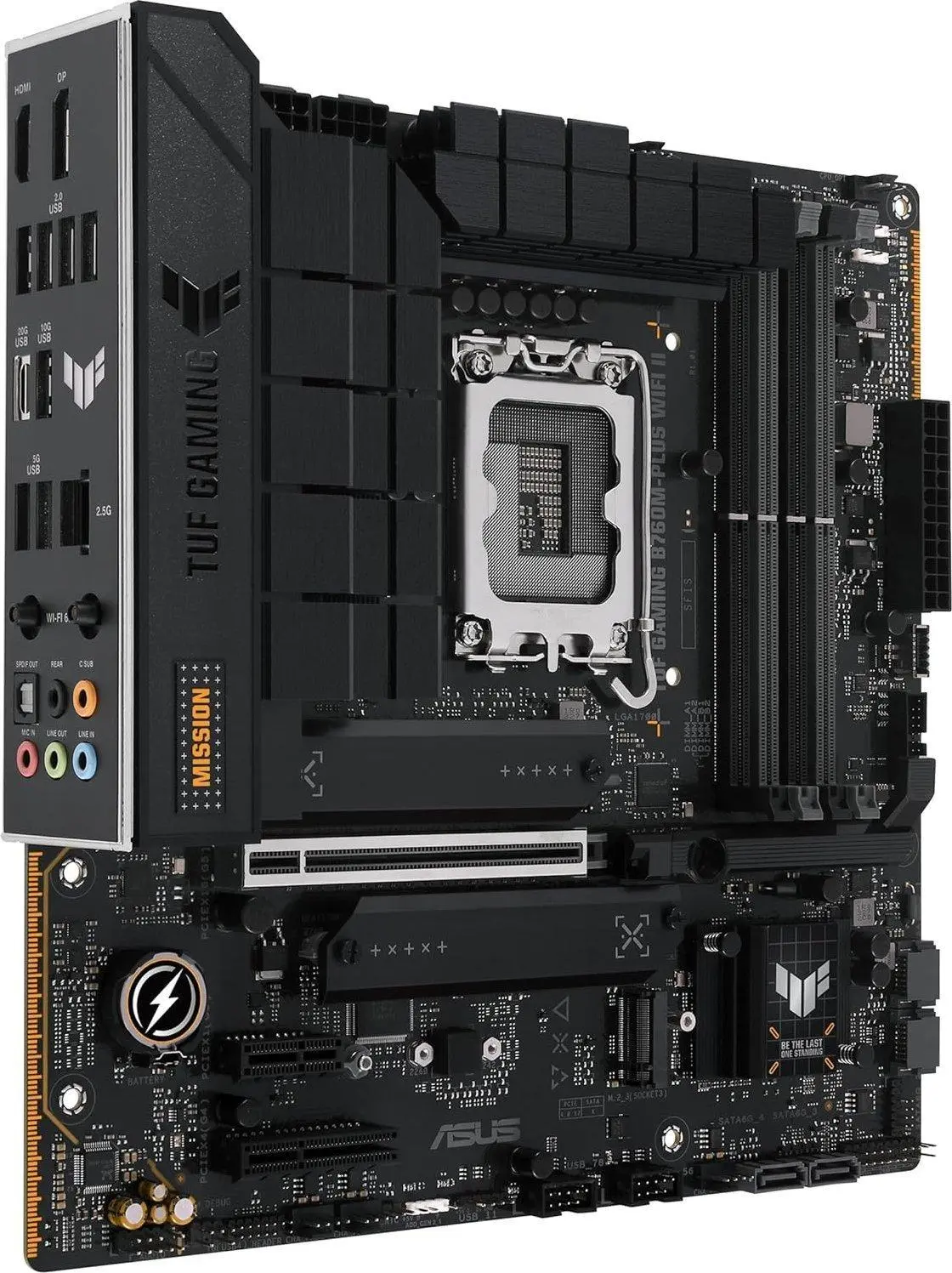 фото Материнская плата Asus TUF Gaming B760M-PLUS WIFI II (90MB1HE0-M0EAY0) 2