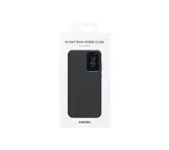 Étui S View Officiel Samsung Pour Galaxy A55 5G - Couverture Transparente Avec Fenêtre - Noir
