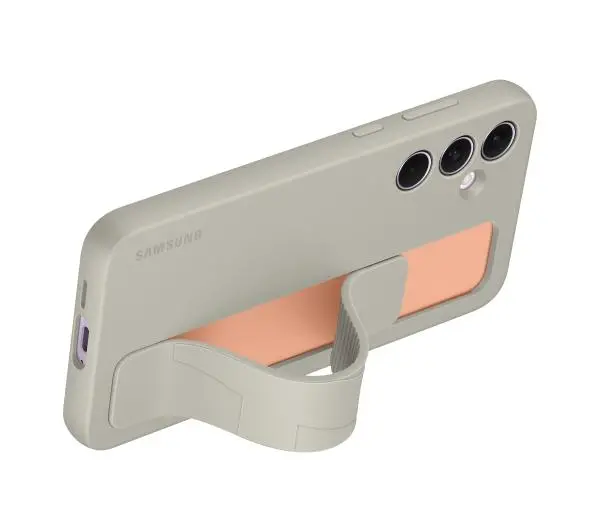 Samsung Silicone Cover With Strap do Galaxy A55 5G Szary