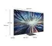 Telewizor Samsung Excellence Line Neo QLED QE65QN900DT 65" QLED 8K Mini LED 120Hz 4K 240Hz Tizen Dolby Atmos HDMI 2.1 DVB-T2