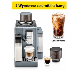 Ekspres DeLonghi Rivelia EXAM440.55G Kawa na zimno Szerokość 24,5cm