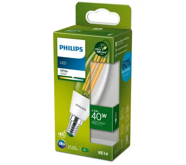 Philips 2,3W (40W) E14